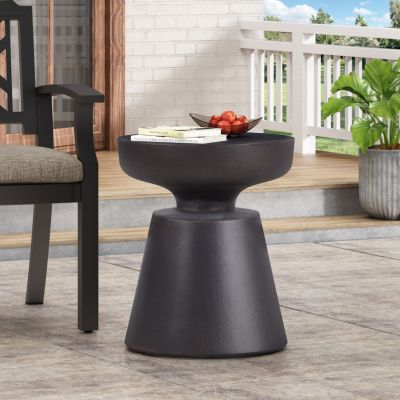 Streamdale Modern Concrete End Table Versatile, Lightweight, And Sophisticated