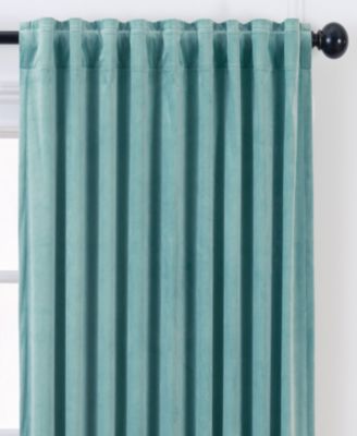 Premium 2-Panel Blackout Velvet Curtains - Classy & Solid Drapes for Living Room or Bedroom - 52" x 108" - Indigo