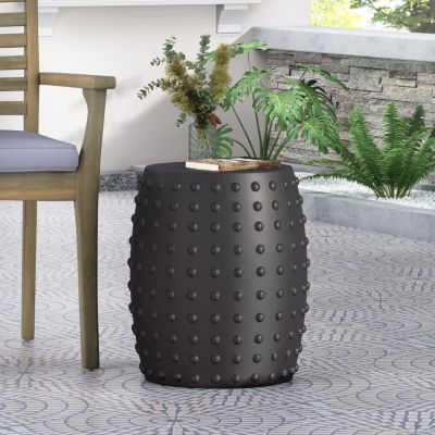 Concrete Accent Table: Modern, Lightweight, Indoor/Outdoor