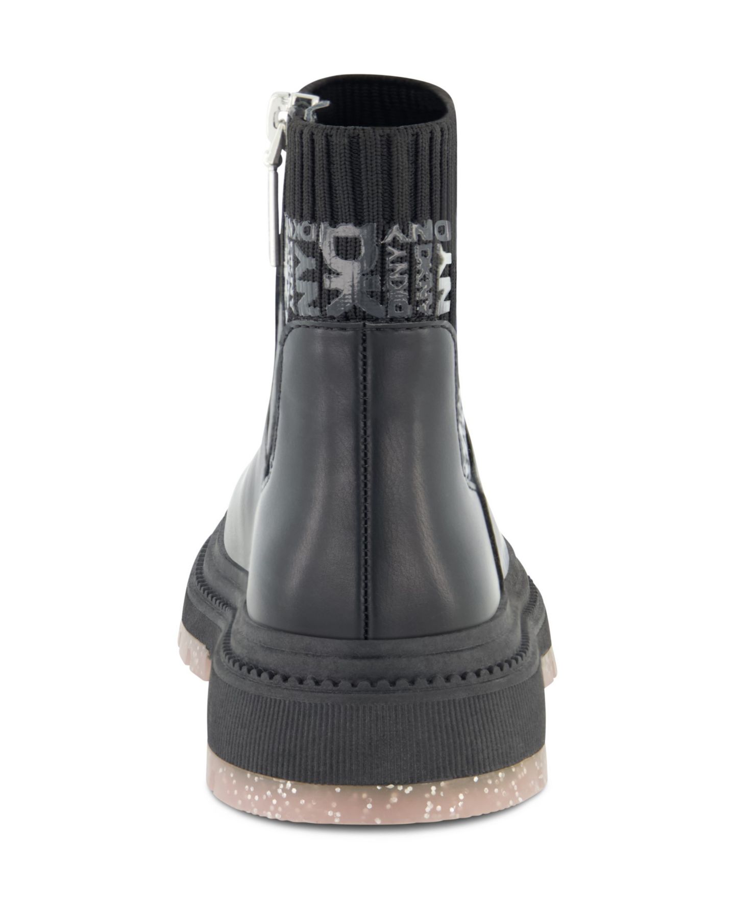 Ботинки DKNY Crissa Stretch Lug Boot для девочек, цвет: Чёрный — фото 6