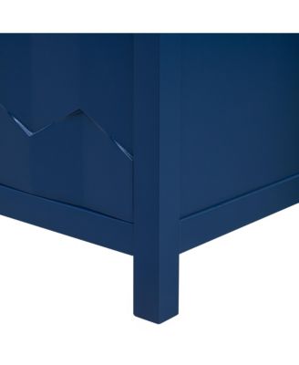 Luxurious Four-Door Sideboard with Honeycomb Patterned Doors, Offering Ample Storage for Study, Entrance and Living Room