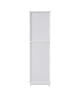 Bathroom Cabinet with Glass Doors