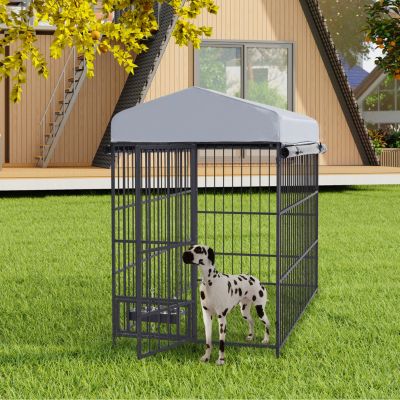 Streamdale Large Dog Kennel with Roof (6.6' x 3.9' x 5.9')