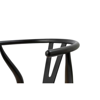 Wishbone Chairs for Dining Room, Soild Wood Weave Dining Chair, Armchair, Fully Assembled, Set of 2