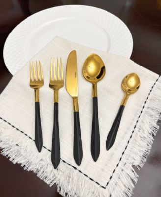 Contemporary 20-Pc. Flatware Set, Serving for 4