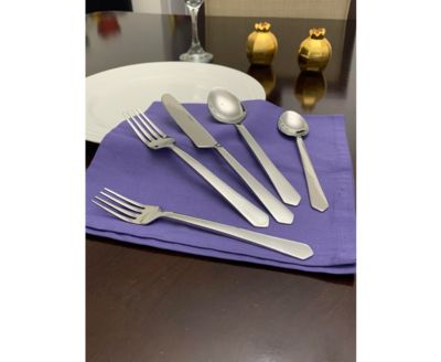 Crown 20-Pc. Flatware Set, Serving for 4