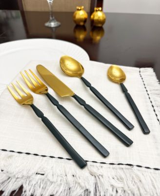 Spade 20-Pc. Flatware Set, Serving for 4