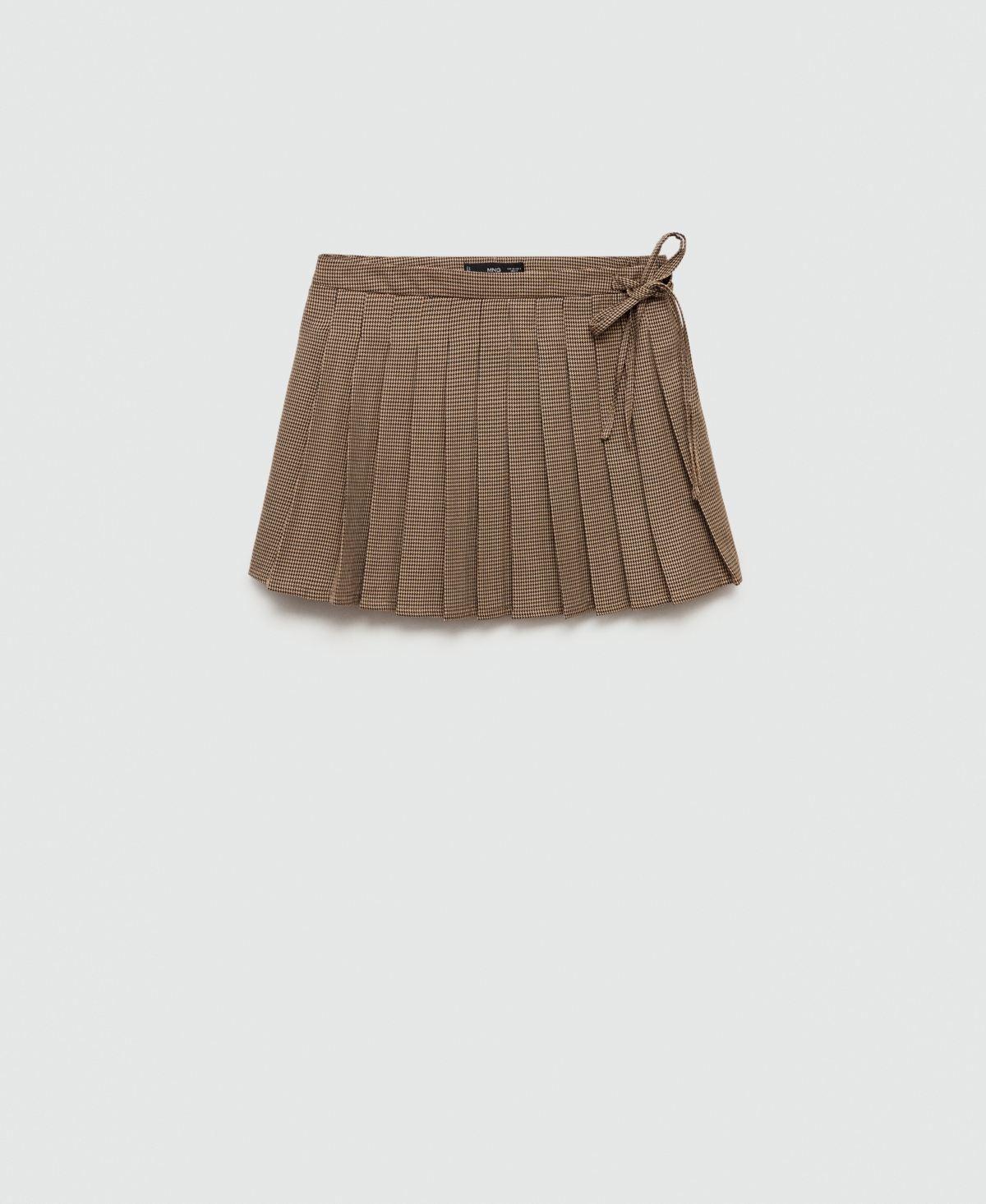 Mango Women's Houndstooth Mini Skirt