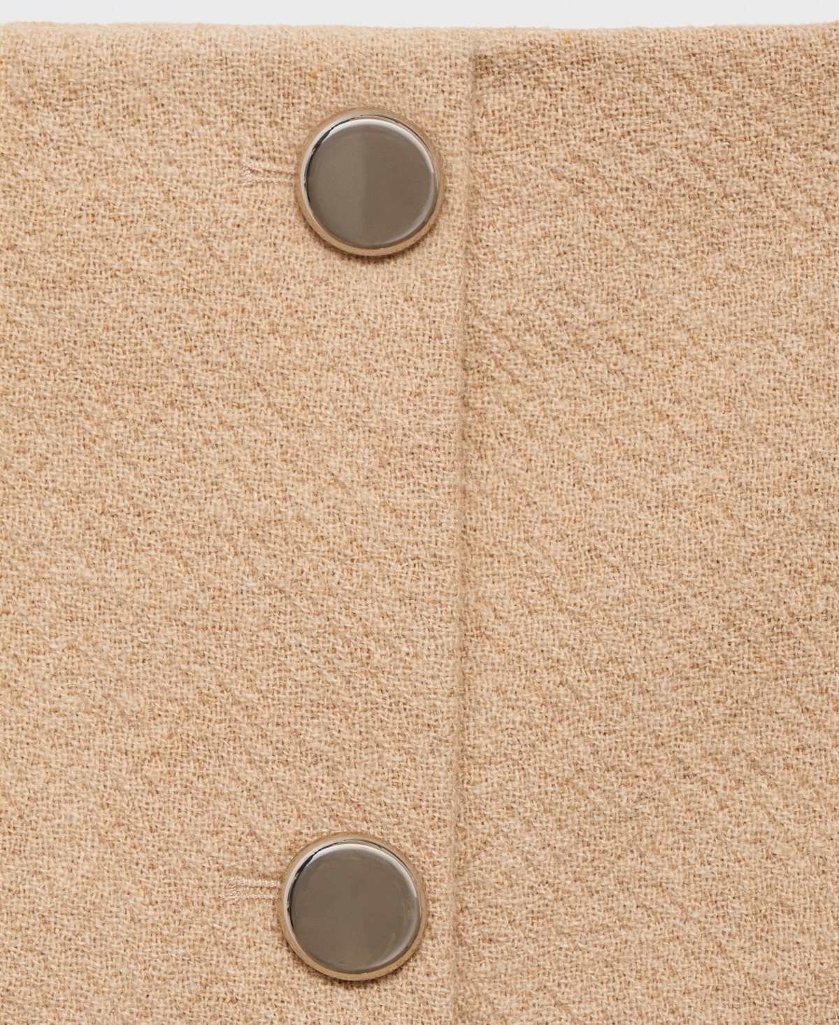 Mango Women's Button Detail Miniskirt