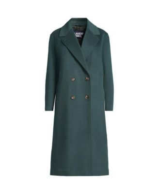 Women's Insulated Double Breasted Wool Coat