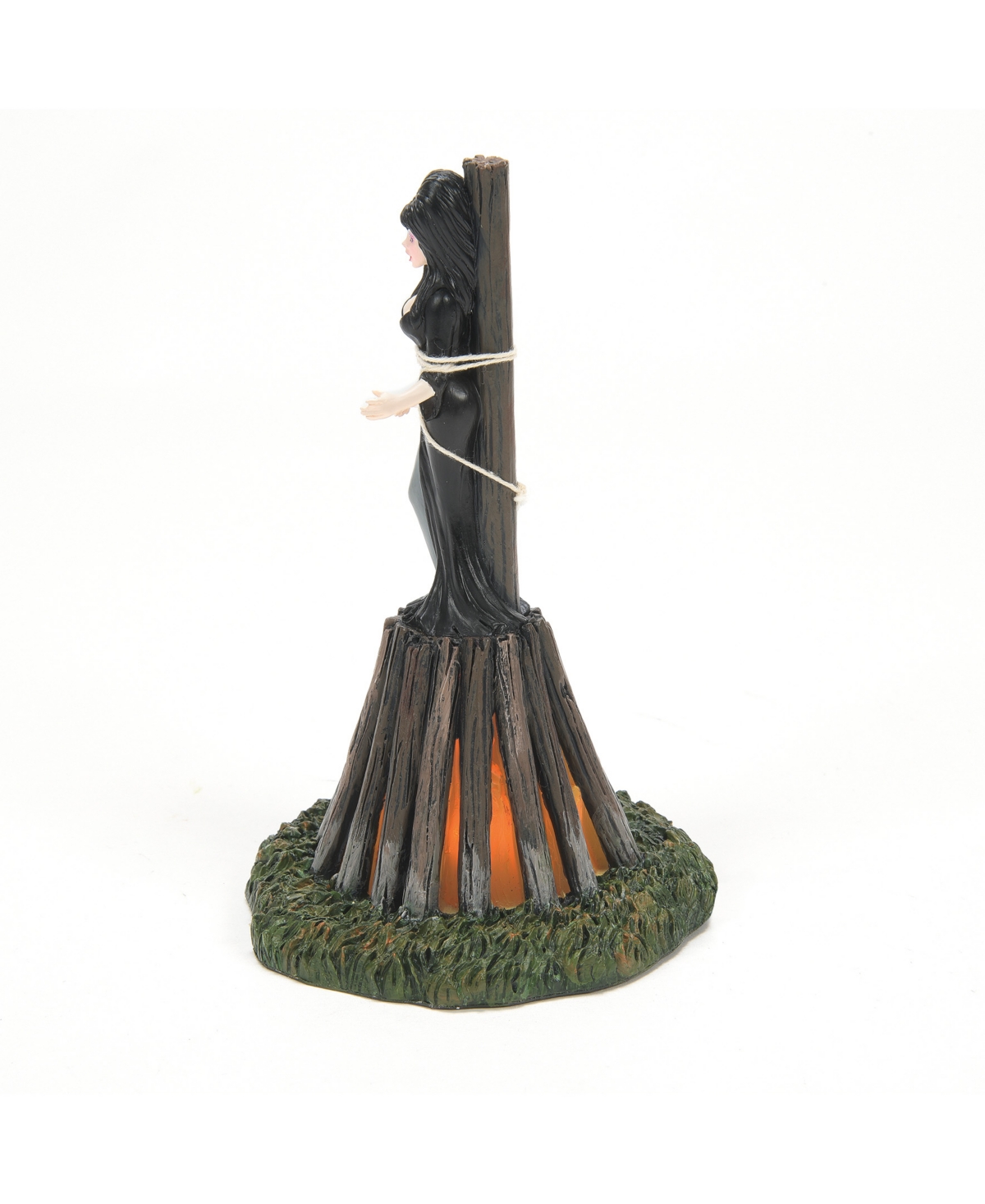 Department 56 Elvira At The Stake Village Accessory