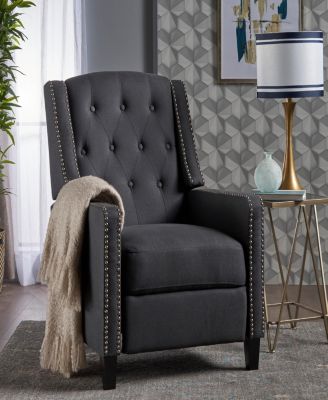 Classic Fabric Push Back Chair