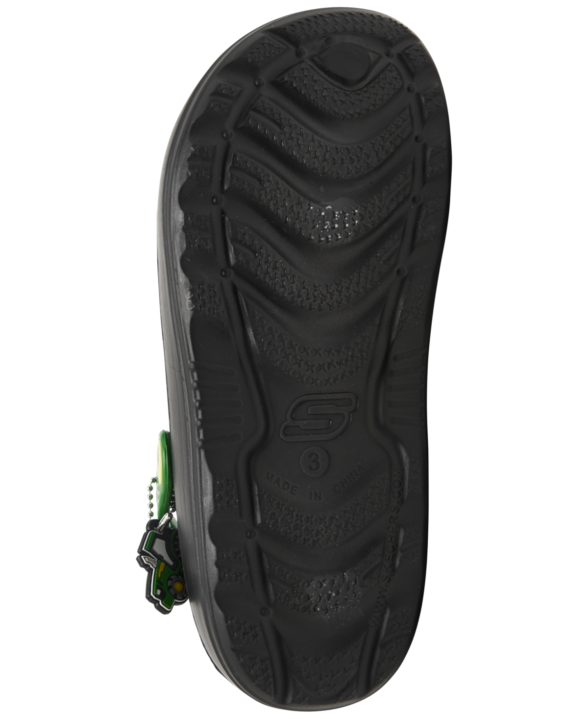 Skechers Little Boys John Deere: Swifters In Black,green