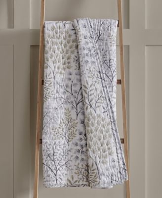 English Forest Reversible Quilted Throw, 50" x 60"