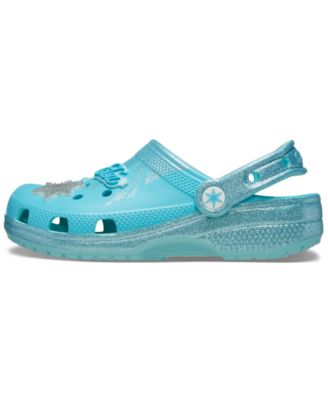 x Frozen Little Girls Elsa Classic Clogs from Finish Line