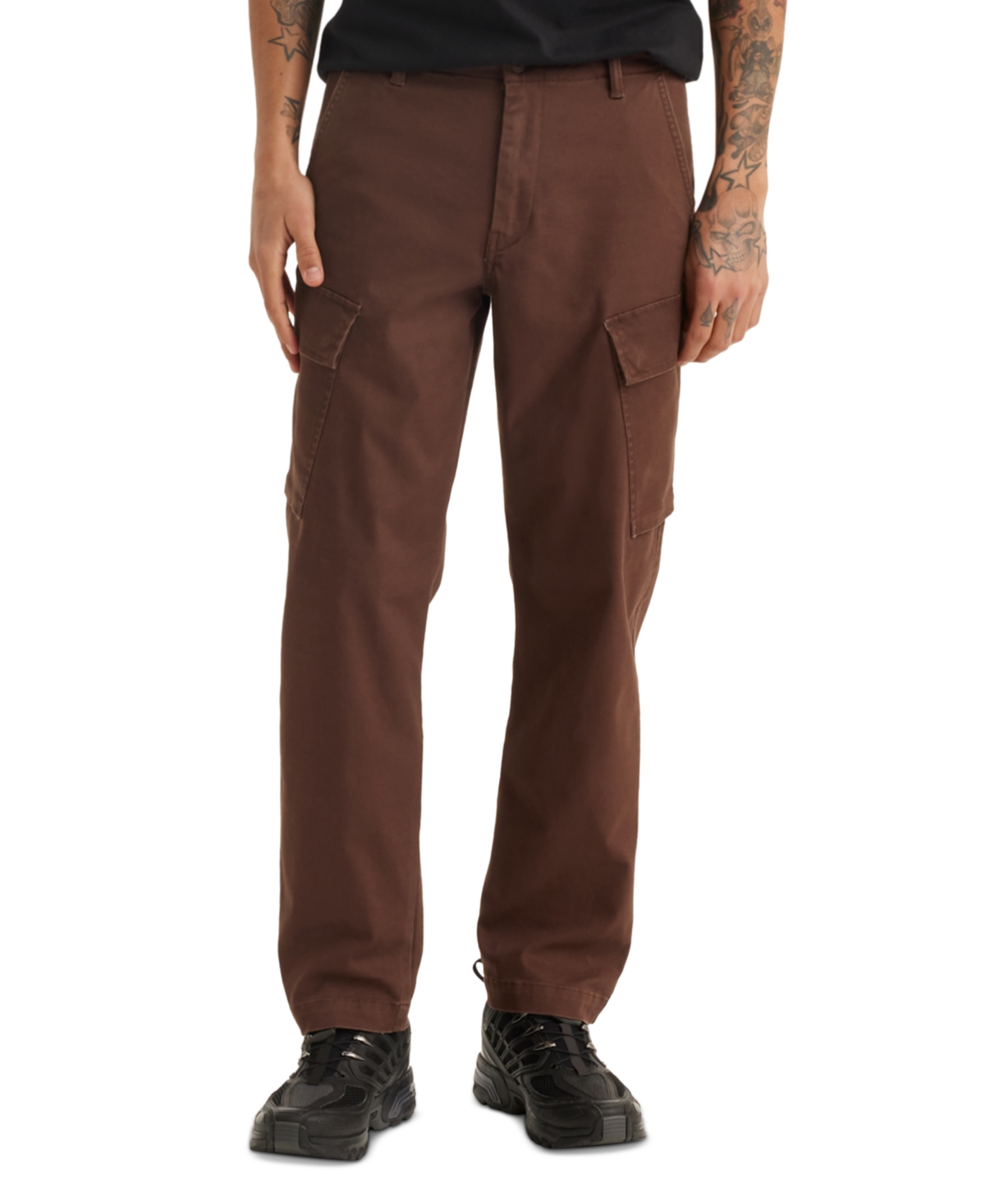 Levi's Men Xx Standard Taper Relaxed Fit Cargo Pants In Chicory Co