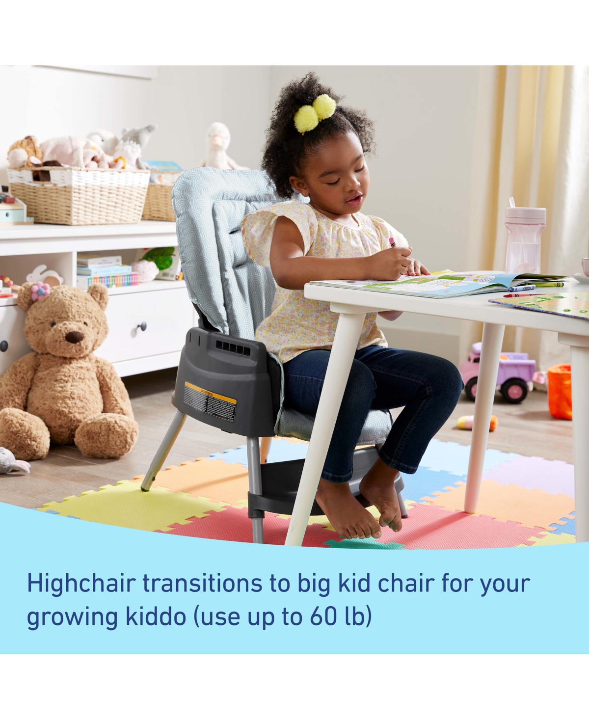 Graco Infant To Big Kid Made2grow 5-in-1 Highchair In Hudson