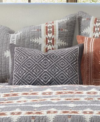 Corrales Embroidered Decorative Pillow, 14" x 18"