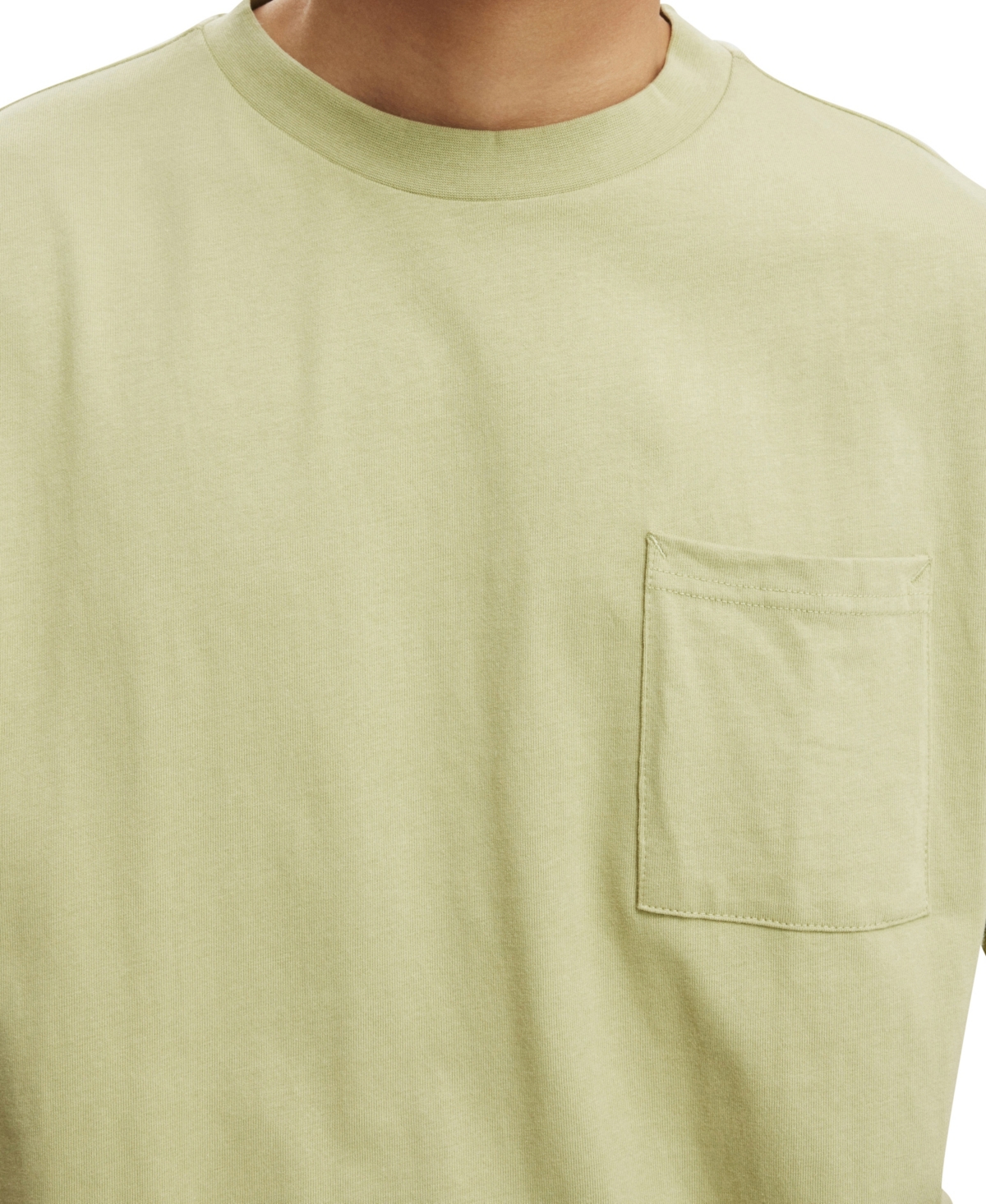 COTTON ON MEN'S BOX FIT POCKET T-SHIRT 