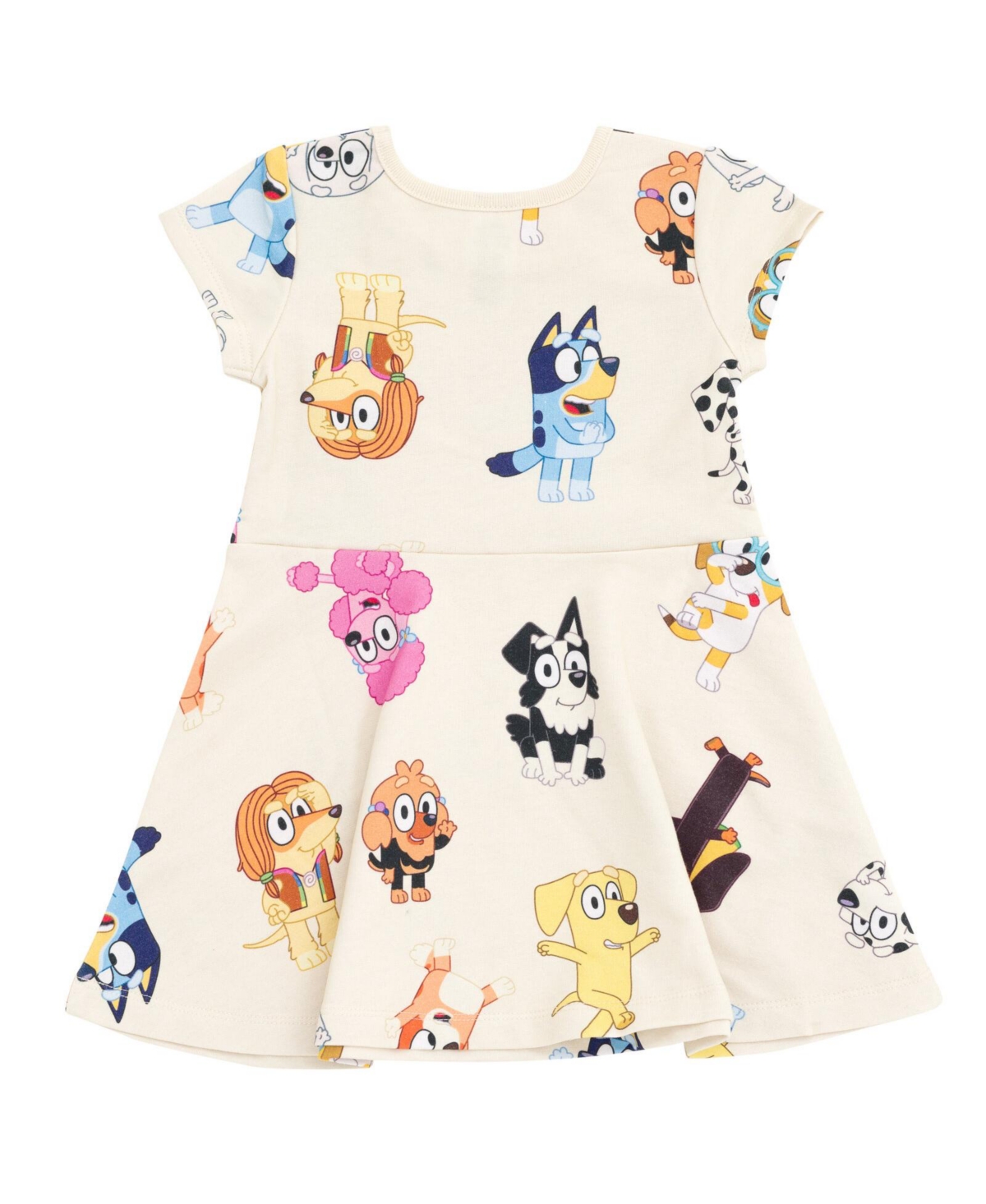 Bluey Character Print Girls Dress Infants to Big Kids -/ bluey characters