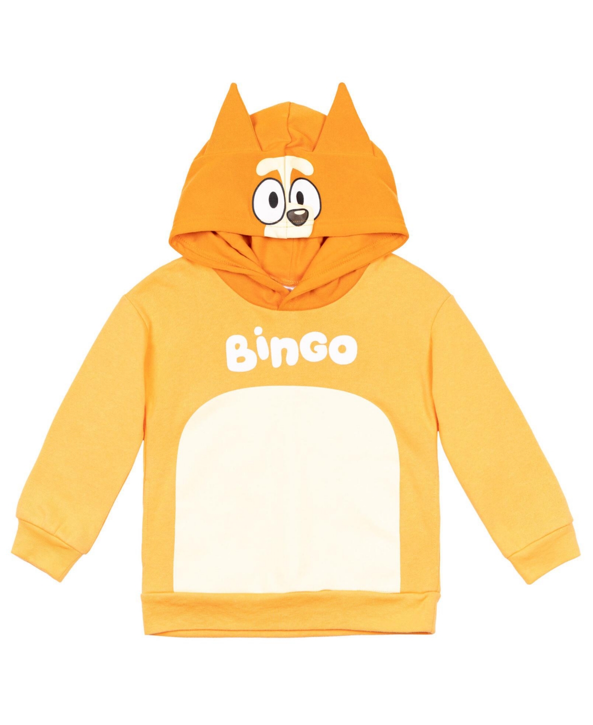 Bluey Boys Bingo Dad Mom Fleece Matching Family Cosplay Pullover Hoodie to - bingo