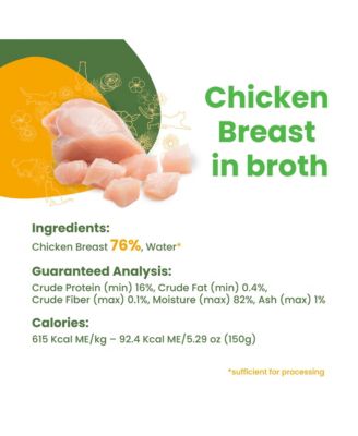 HQS Natural Cat 24pk (5.3oz): Chicken Breast In Broth