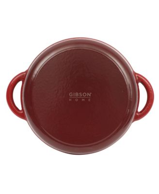 Addlestone 5 Quart Enamel Cast Iron Dutch Oven - Red