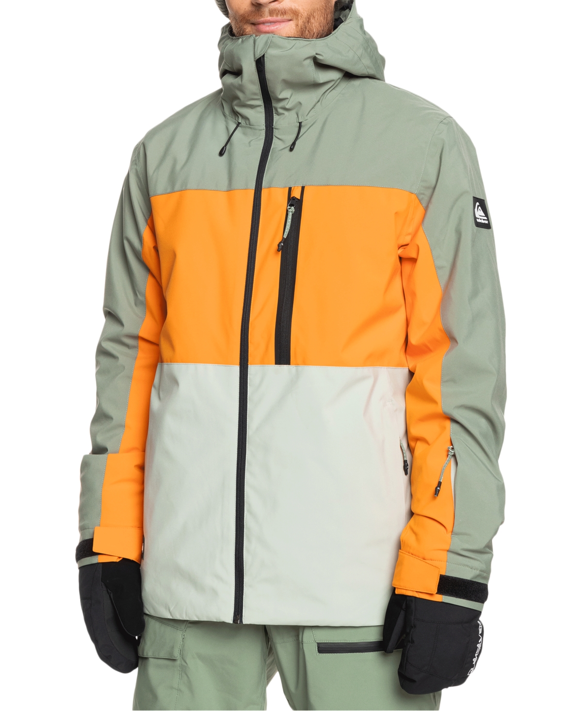 Quiksilver Men's Snow Sycamore Jacket In Sea Spray