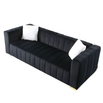 Modern Chesterfield Sofa, 3-Seater