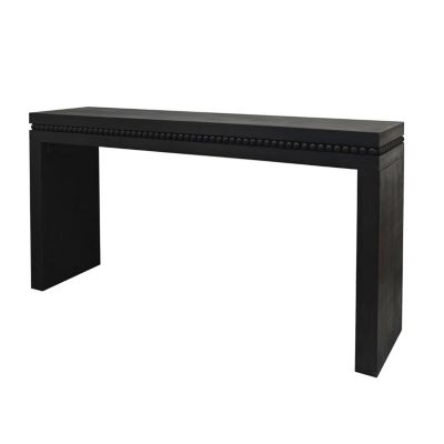 Wood Console Table/Desk with Beads