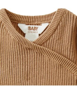 Baby Boys Knit Bubbysuit