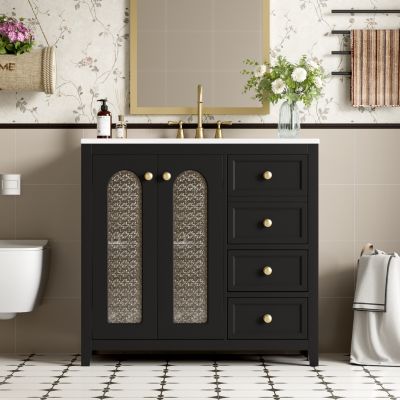 Streamdale 36" Vanity with Soft-Close Storage