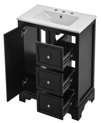 Streamdale Modern Bathroom Vanity with Sink and Mirror