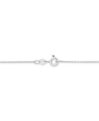 Diamond Chevron 18" Collar Necklace (1/10 ct. t.w.) in Sterling Silver