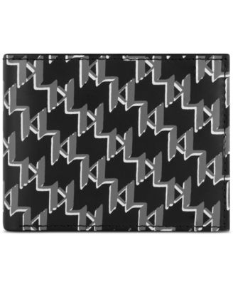 Karl Lagerfeld - Men's All-Over KL Logo Wallet