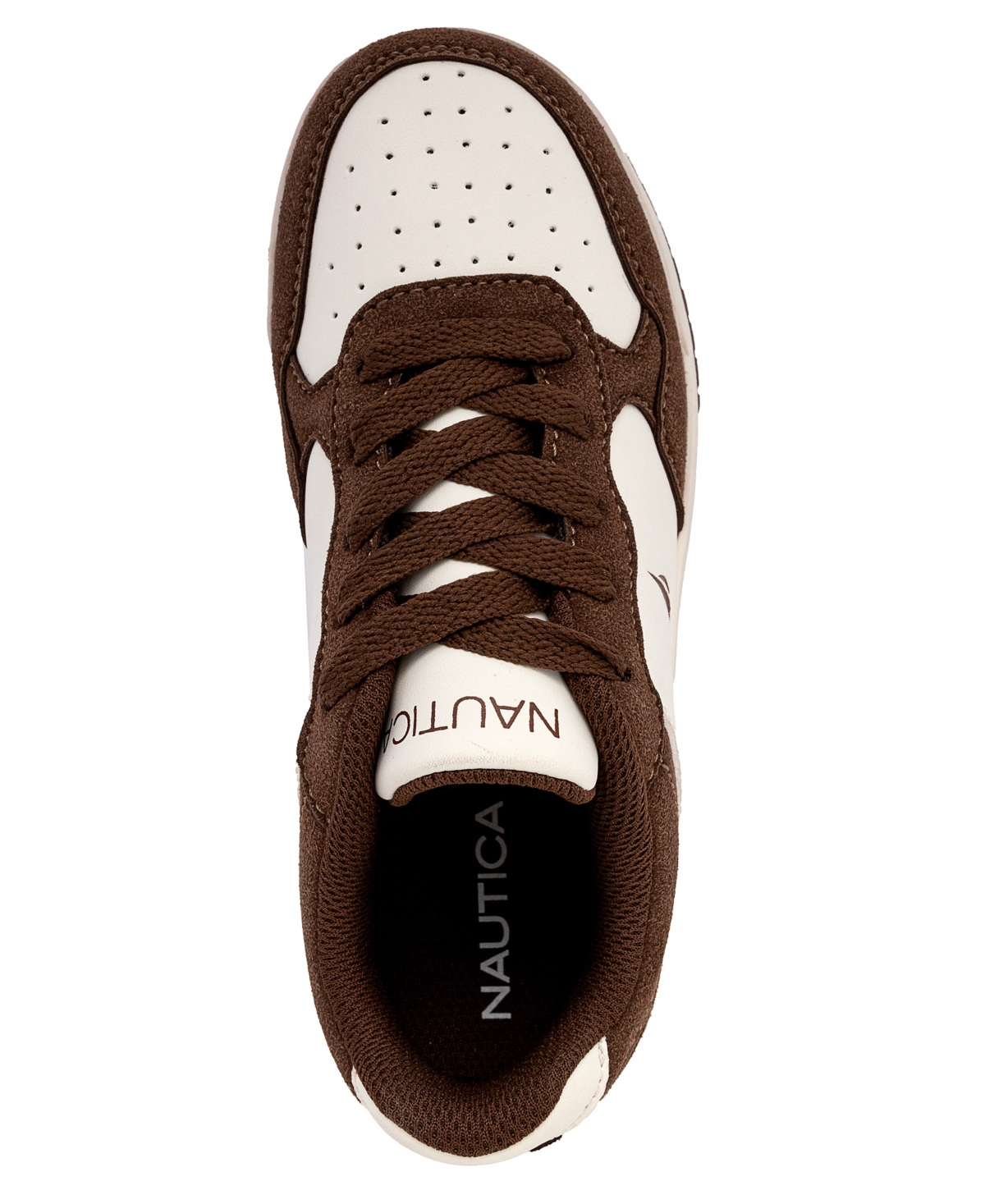 Nautica Kid's Gabe Casual Sneaker -Off White/Gum