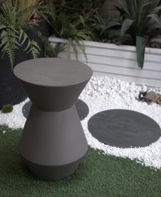  Faux Terrazzo Accent Table   Indoor & Outdoor Patio Use  Stylish & Durable