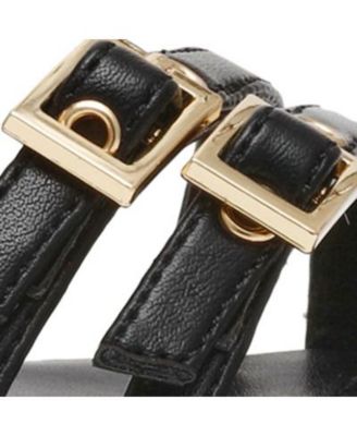 Women's Mackenzie Strappy Buckle Block Heel Dress Sandals