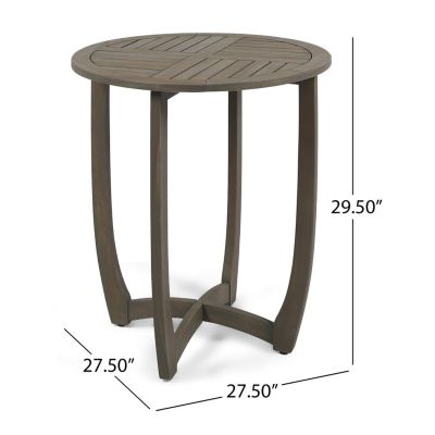 Streamdale Hermosa 27.5" Circular Wood Table