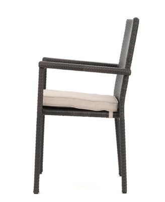 Streamdale San Pico Dining Chair-Multi Brown,1Pc With Cushion