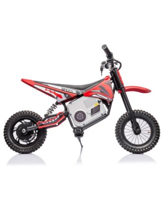 36V Electric mini dirt motorcycle for kids,350w xxxl motorcycle, Stepless variable speed drive, Disc brake, No chain, Steady acceleration, horn, power display, rate display,176 pounds for 50m or more,