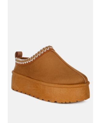 Jesters Embroidered Platform Classic Slip-On