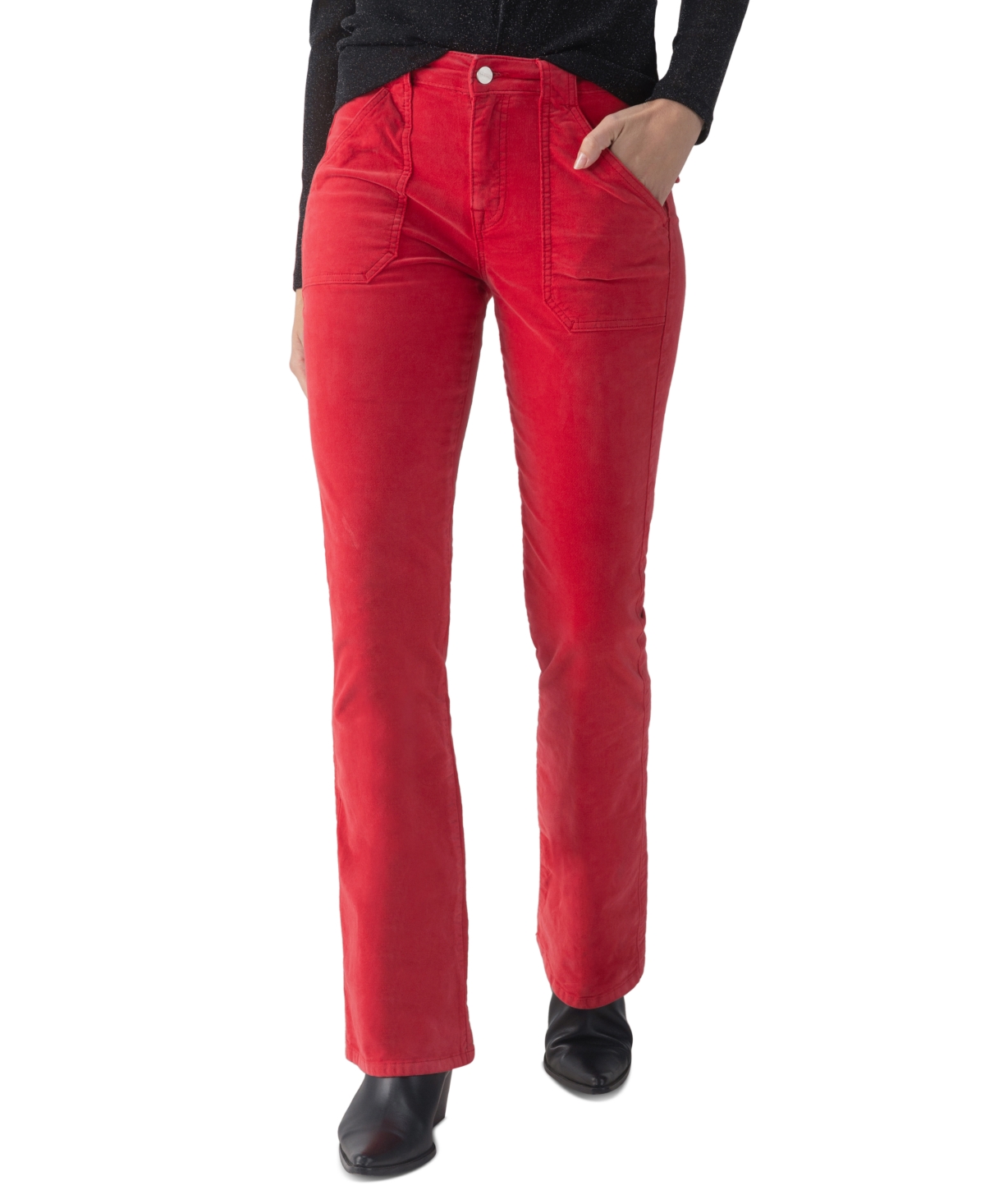 Sanctuary Women's Hayden Velveteen Bootcut Pants
