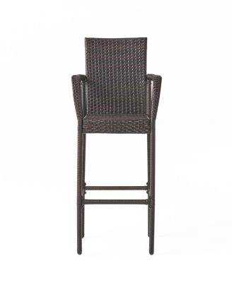 Modern Faux Rattan Outdoor Barstools: Durable, Stylish, And Weather-Resistant