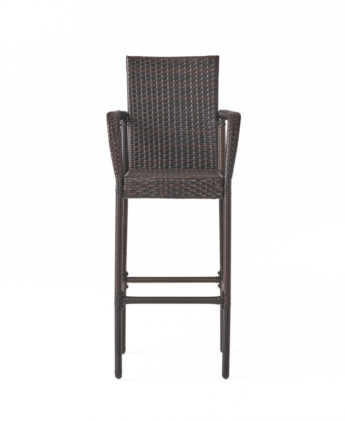 Streamdale Furniture Modern Faux Rattan Outdoor Barstools: Durable, Stylish, And Weather-Resistant