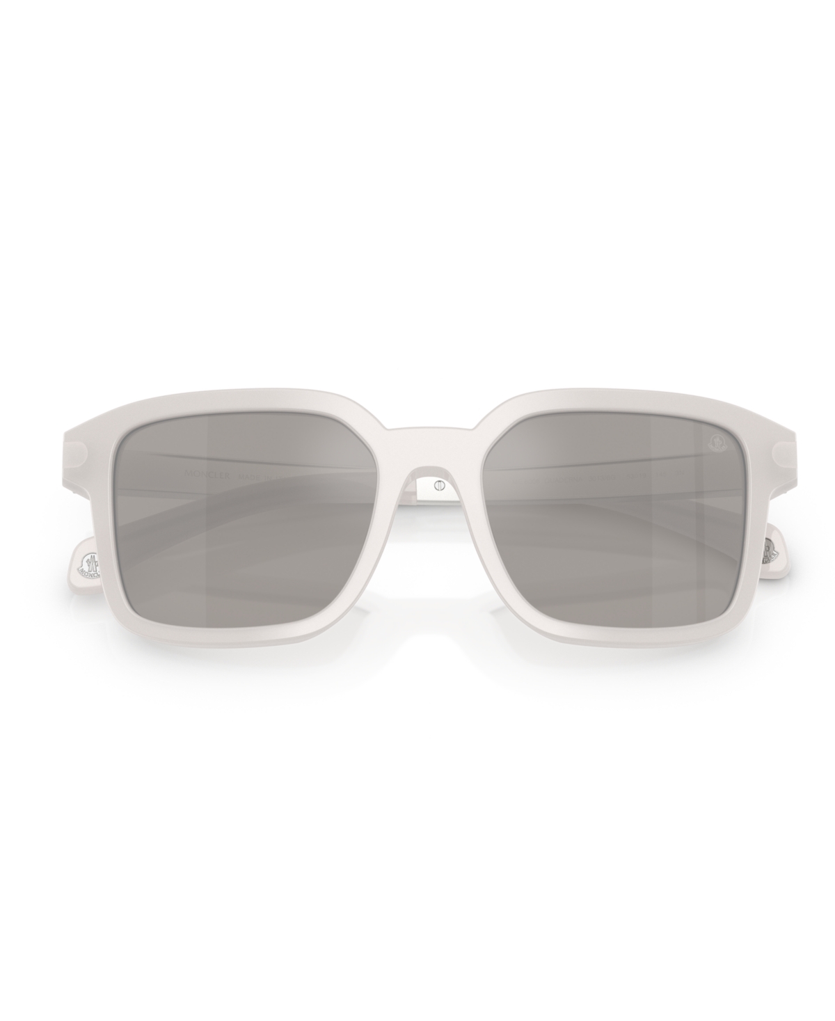 Shop Moncler Unisex Sunglasses, Quaderna Me6006 In Gray Ice