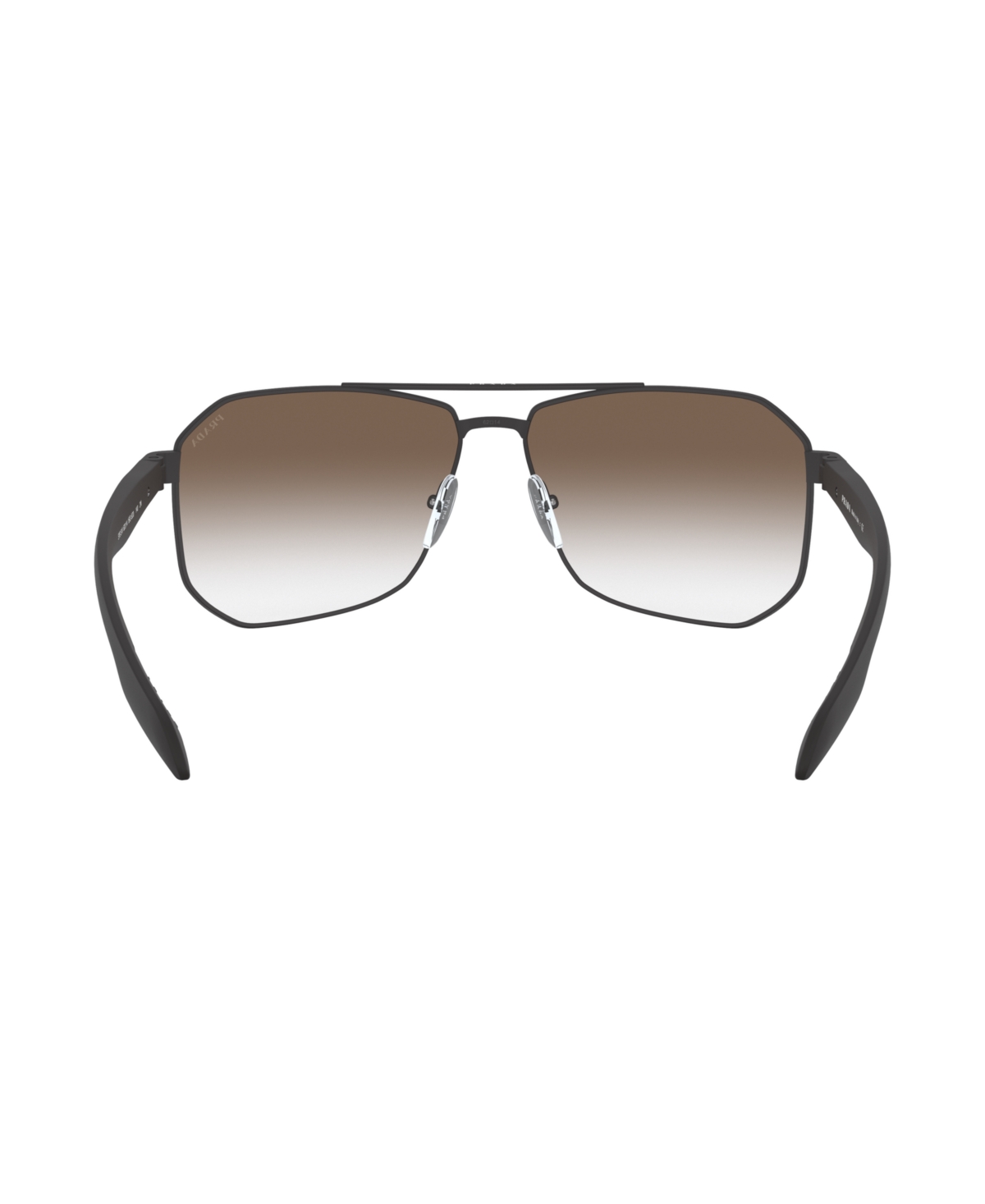 Prada Men's Large Sunglasses, Ps A53s In Matte Black