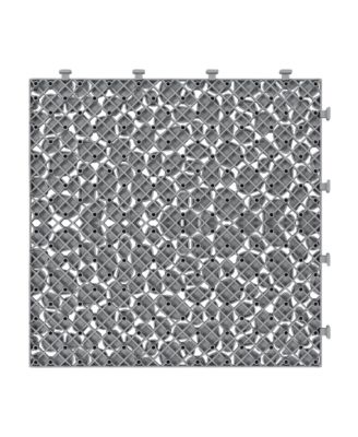 Streamdale Gray Interlocking Deck Tiles (60)