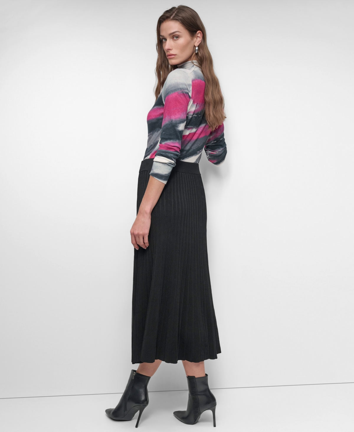 Dkny Women's Pull-On Maxi Sweater Skirt