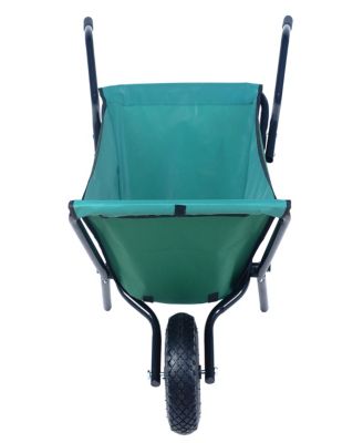 Streamdale Collapsible Wheelbarrow 176 lbs, 10" Tire, Oxford Cloth